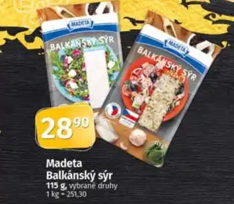 COOP TIP MADETA Balkánský sýr nabídka