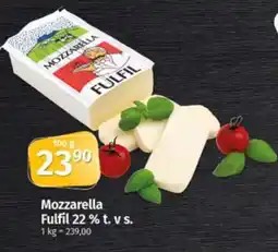 COOP TIP Mozzarella Fulfil 22 % t. v s. nabídka