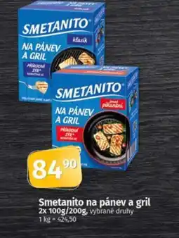 COOP TIP Smetanito na pánev a gril nabídka