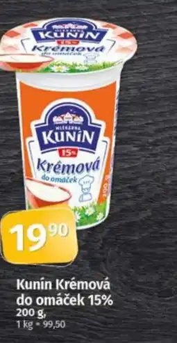 COOP TIP Kunín Krémová do omáček 15% nabídka