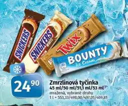 COOP TIP Zmrzlinová tyčinka nabídka