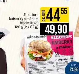 Jip Allnature kaiserky s mákem bezlepkové 120 g (2 x 60 g) nabídka