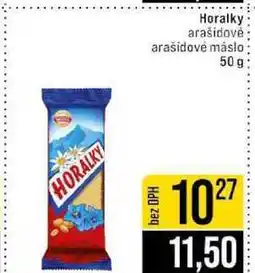 Jip Horalky arašidovė arašidové máslo 50 g nabídka