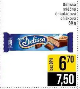 Jip Delissa mléčná čokoládová oříšková 30 g nabídka
