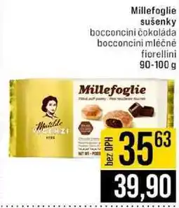 Jip Millefoglie sušenky bocconcini čokoláda bocconcini mléčné fiorellini 90-100 g nabídka