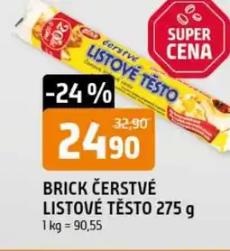 Trefa Brick čerstvé listové těsto nabídka