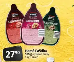 COOP TIP Hamé Paštika nabídka