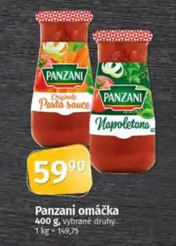 COOP TIP PANZANI omáčka nabídka