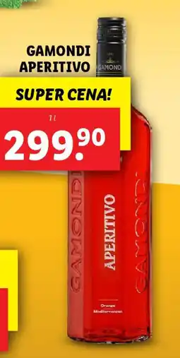 Lidl GAMONDI Aperitivo nabídka