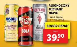 Lidl Alkoholický Michaný nápoj nabídka