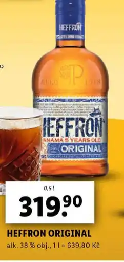 Lidl HEFFRON Original nabídka