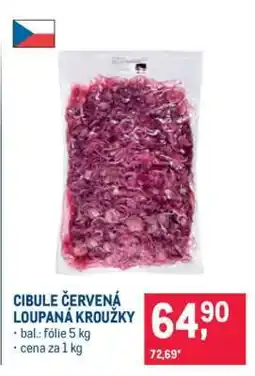 Makro CIBULE ČERVENÁ LOUPANÁ KROUŽKY nabídka