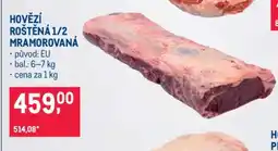 Makro HOVĚZÍ ROŠTĚNÁ 1/2 MRAMOROVANÁ nabídka