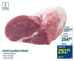 Makro Hovězí falešná svíčková nabídka