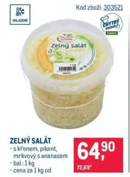Makro Zelný salát nabídka
