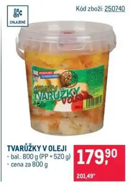 Makro Tvarůžky v oleji nabídka