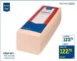 Makro Eidam 40 % nabídka
