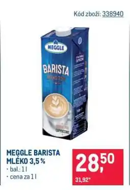 Makro Meggle barista mléko 3,5 % nabídka