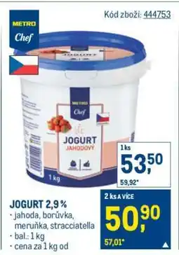 Makro JOGURT 2,9% nabídka