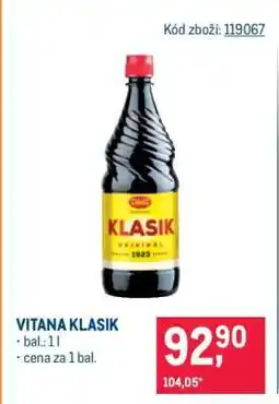 Makro Vitana Klasik nabídka