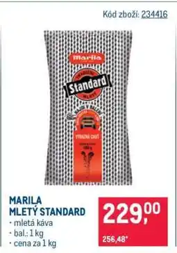 Makro Marila Mletý Standard nabídka
