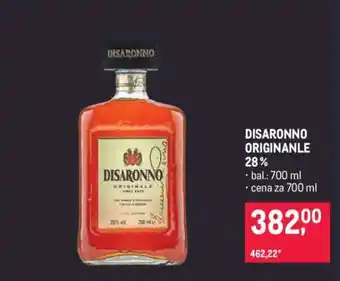 Makro DISARONNO ORIGINALE nabídka