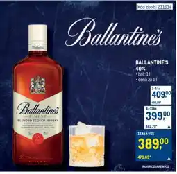 Makro Ballantine’s nabídka