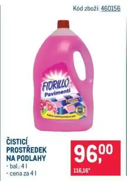 Makro Čisticí prostředek na podlahy nabídka