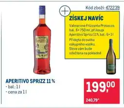 Makro APERITIVO SPRIZZ 11 % nabídka