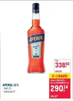 Makro Aperol 11 % nabídka