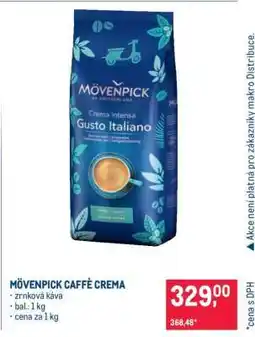 Makro MÖVENPICK CAFFÈ CREMA nabídka