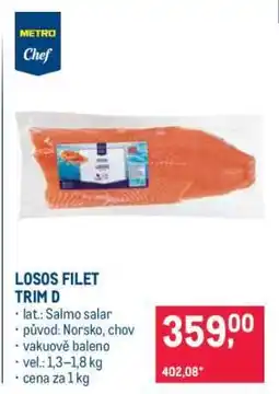 Makro Losos filet trim D nabídka