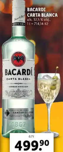 Lidl BACARDÍ Carta blanca nabídka