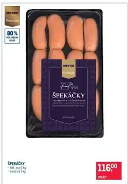 Makro ŠPEKÁČKY nabídka