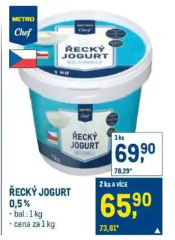 Makro ŘECKÝ JOGURT 0,5% nabídka
