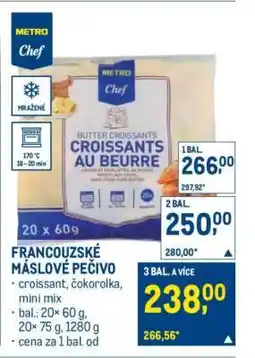 Makro FRANCOUZSKÉ MÁSLOVÉ PEČIVO nabídka