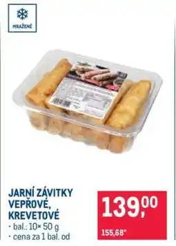 Makro JARNÍ ZÁVITKY VEPŘOVÉ, KREVETOVÉ nabídka