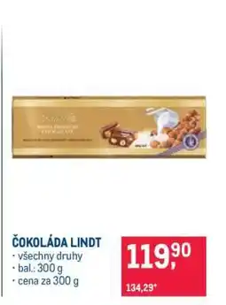 Makro ČOKOLÁDA LINDT nabídka