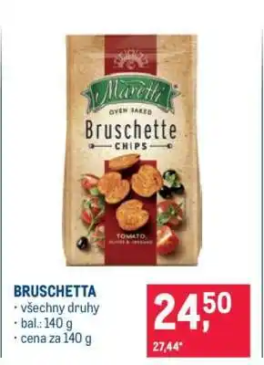 Makro Bruschetta nabídka