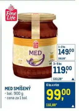 Makro Med smíšený nabídka