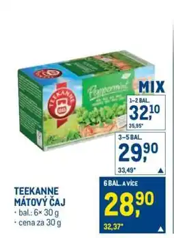 Makro TEEKANNE MÁTOVÝ ČAJ nabídka