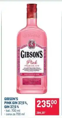 Makro Gibson’s Pink Gin 37,5 nabídka