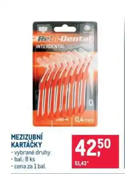 Makro MEZIZUBNÍ KARTÁČKY nabídka