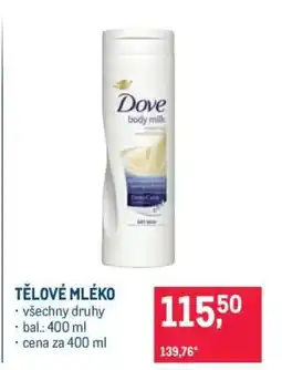 Makro Tělové mléko nabídka