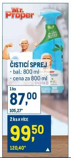 Makro Čisticí sprej nabídka