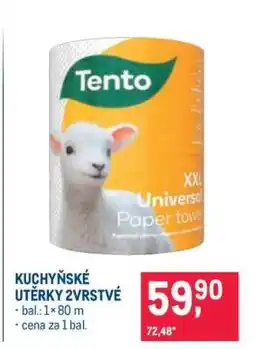 Makro Kuchyňské utěrky 2vrstvé nabídka