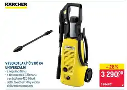 Makro VYSOKOTLAKÝ ČISTIČ K4 UNIVERZÁLNÍ nabídka