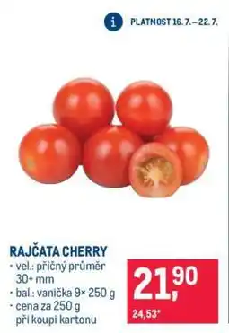 Makro RAJČATA CHERRY nabídka
