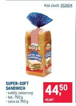 Makro Super-Soft Sandwich nabídka