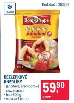Makro Bezlepkové knedlíky nabídka